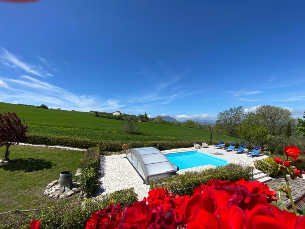 Ca Rosanna Bed and Breakfast Rocca San Felice Eksteriør billede